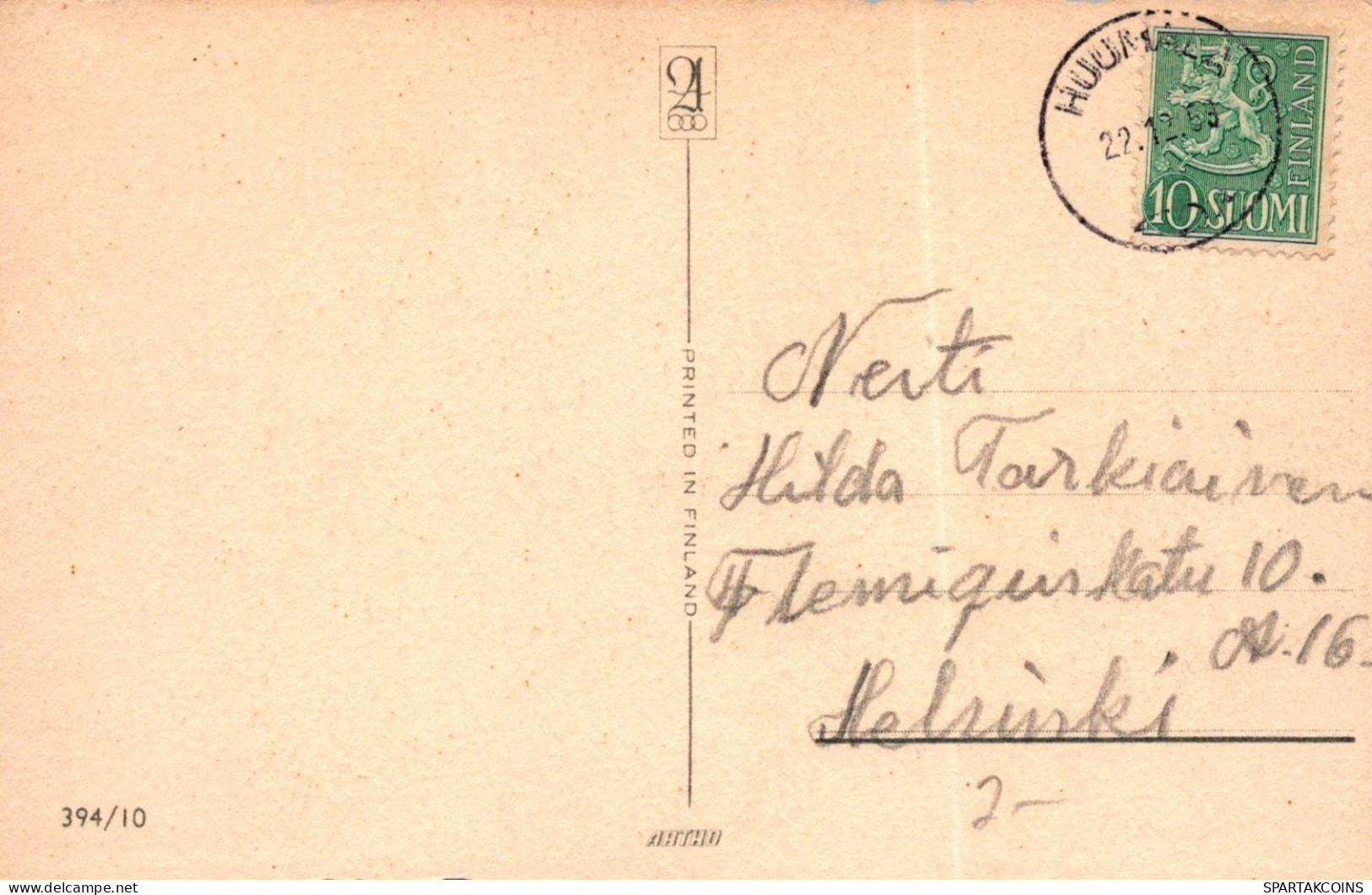ÁNGEL NAVIDAD Vintage Tarjeta Postal CPSMPF #PAG825.ES - Angels