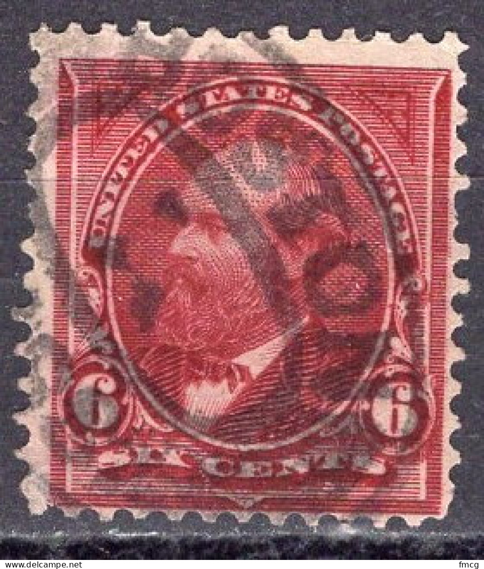 1894 6 Cents James A. Garfield, Used (Scott #256) - Gebraucht