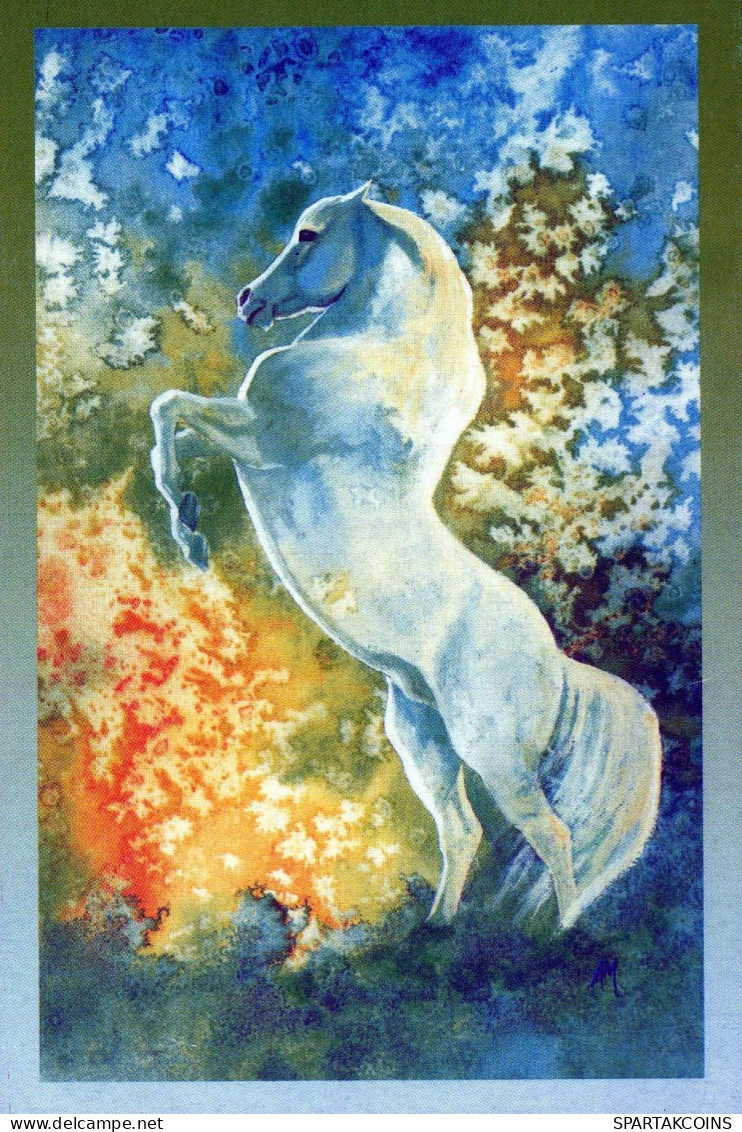 CHEVAL Animaux Vintage Carte Postale CPA #PKE875.FR - Horses