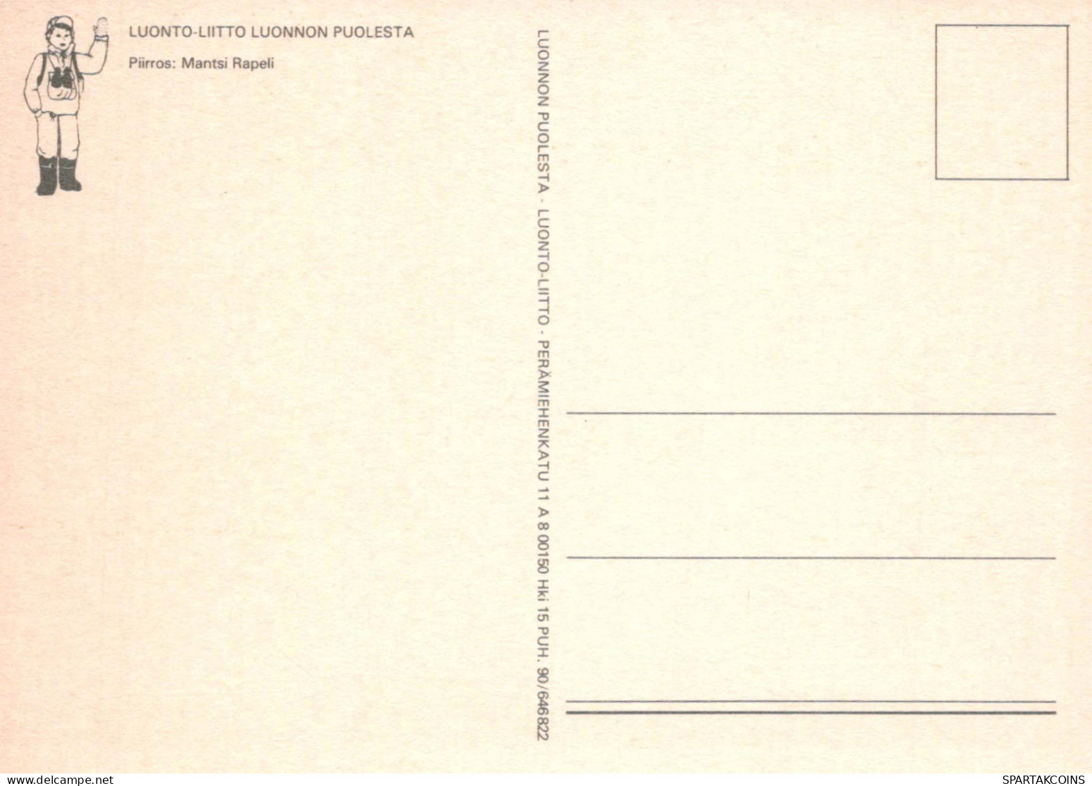RENARD Animaux Vintage Carte Postale CPSM #PBS804.FR - Sonstige & Ohne Zuordnung