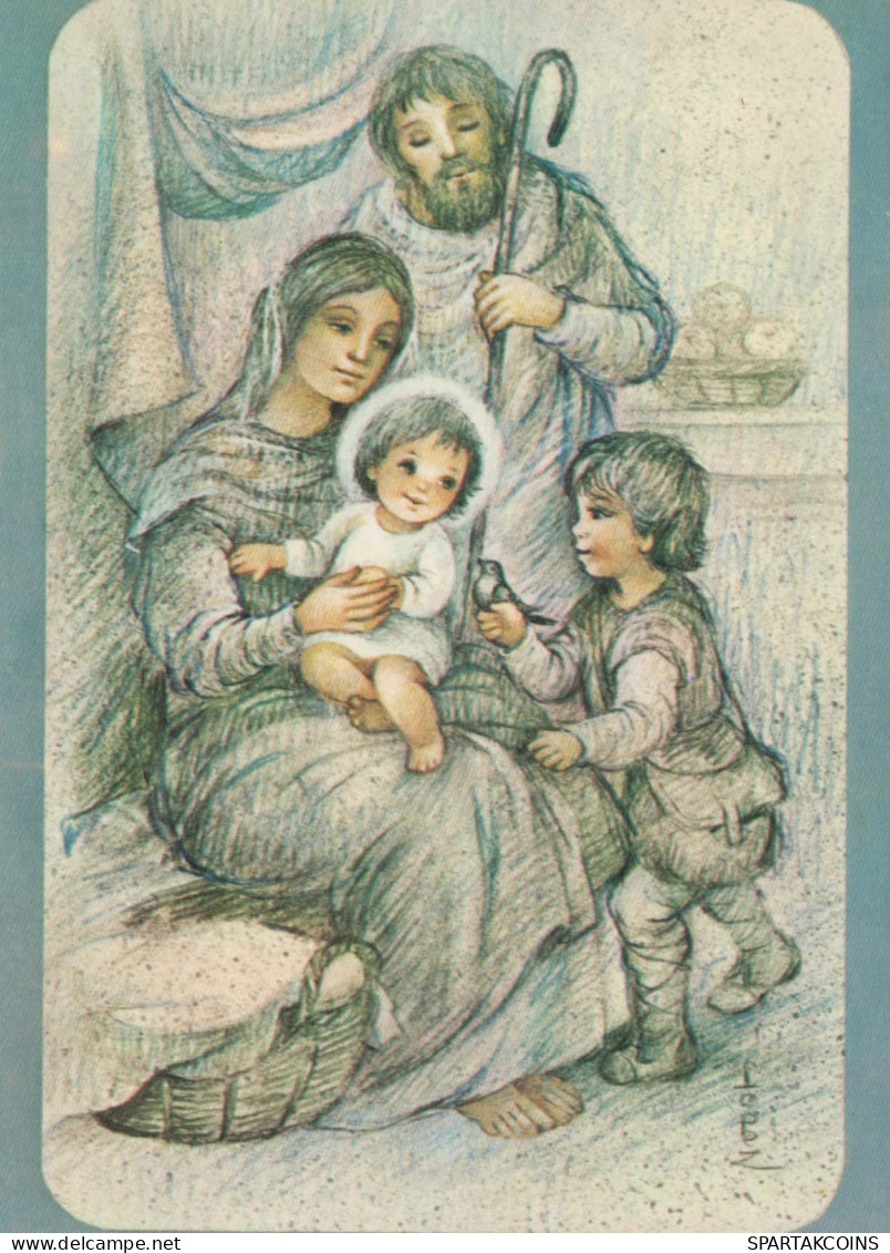 Vierge Marie Madone Bébé JÉSUS Noël Religion #PBB713.FR - Jungfräuliche Marie Und Madona