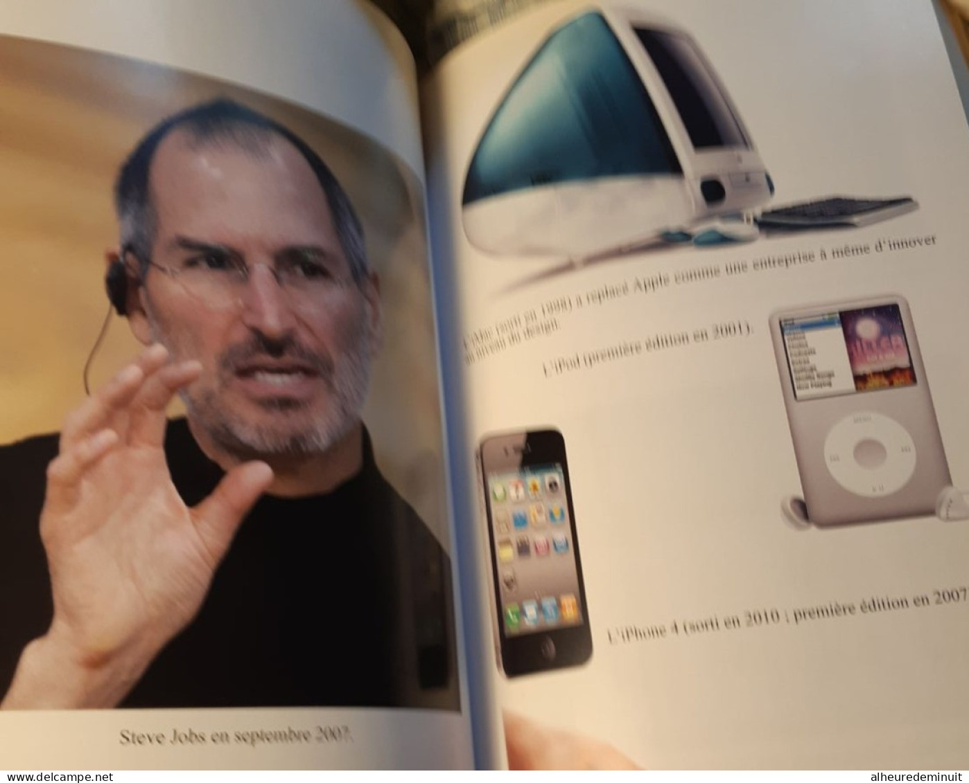 LES 4 VIES DE STEVE JOBS"D.ICHBIAH"MACINTOSH"L'iMac"L'iPhone"L'iPad"L'Apple Store New-york"ordinateur"téléphone.... - Biografie