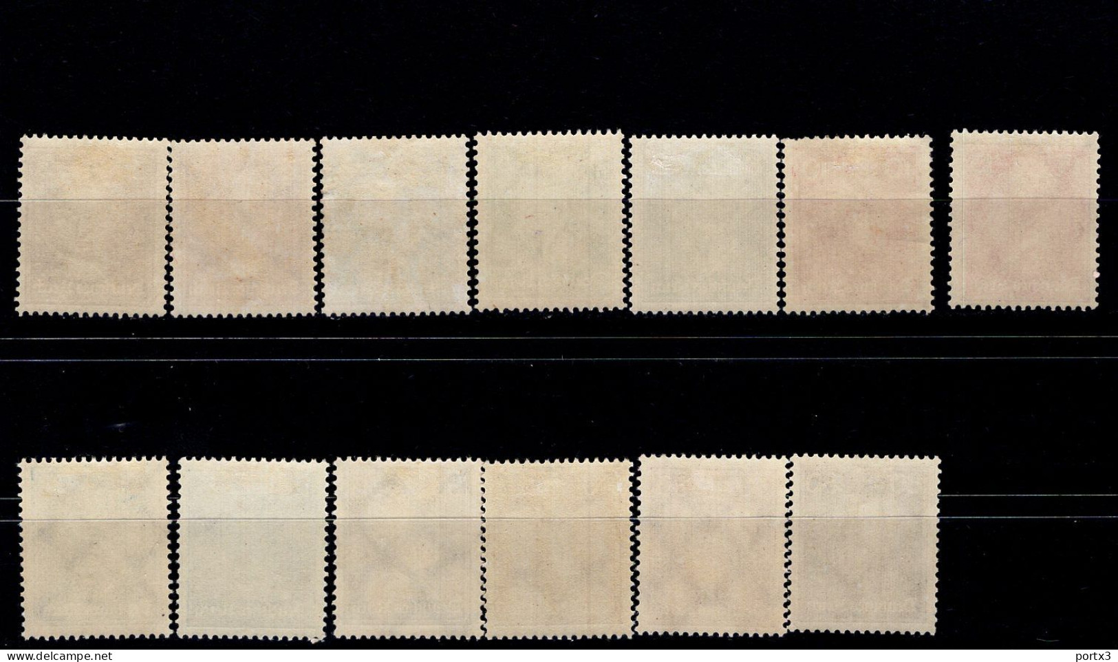 Deutsches Reich 385 - 397 Berühmte Deutsche  MLH *  Falz - Unused Stamps