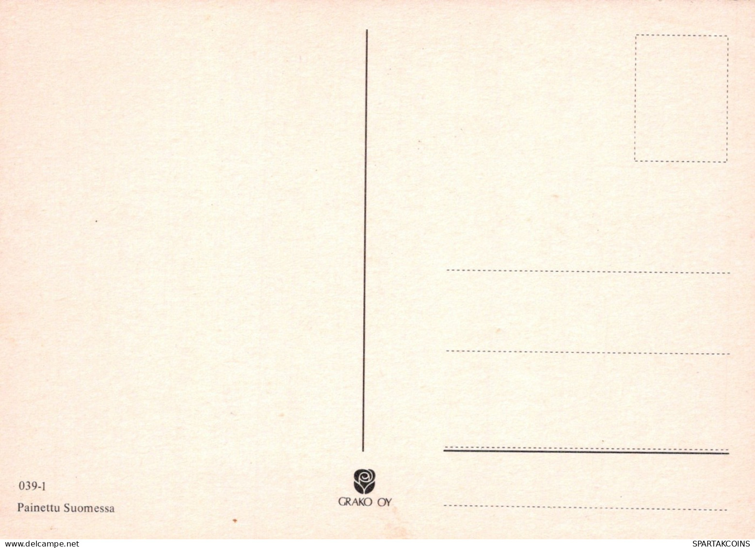 CHIEN Animaux Vintage Carte Postale CPSM #PAN760.FR - Honden