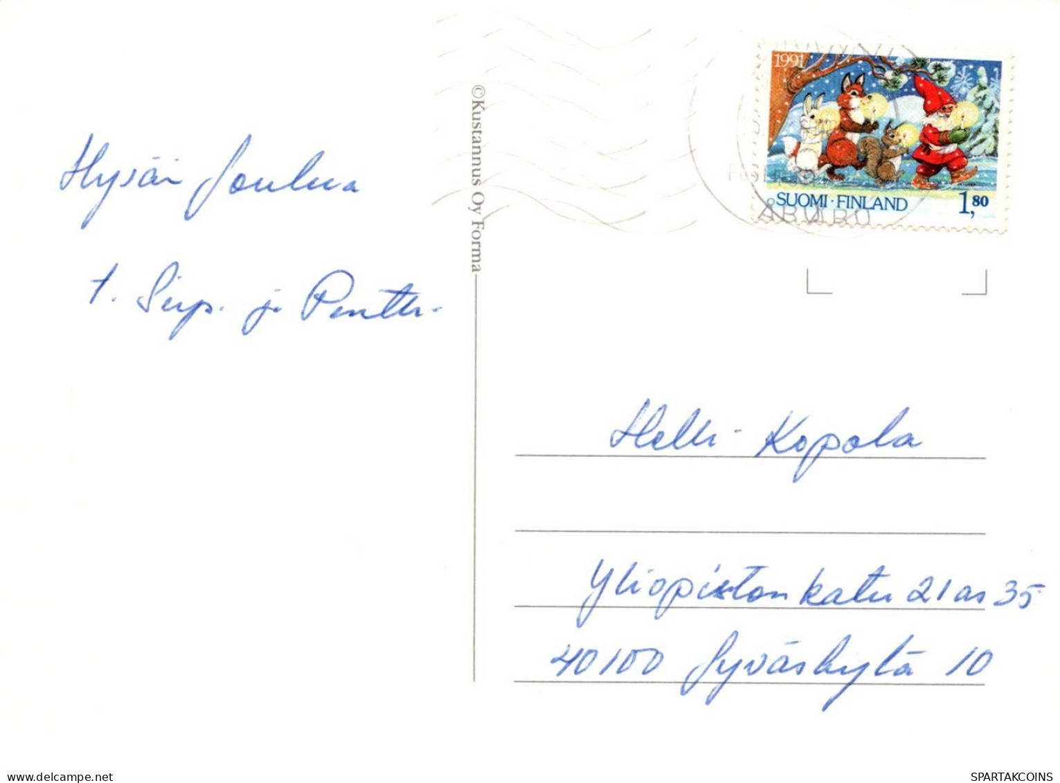 ANGE NOËL Vintage Carte Postale CPSM #PAH704.FR - Angeli