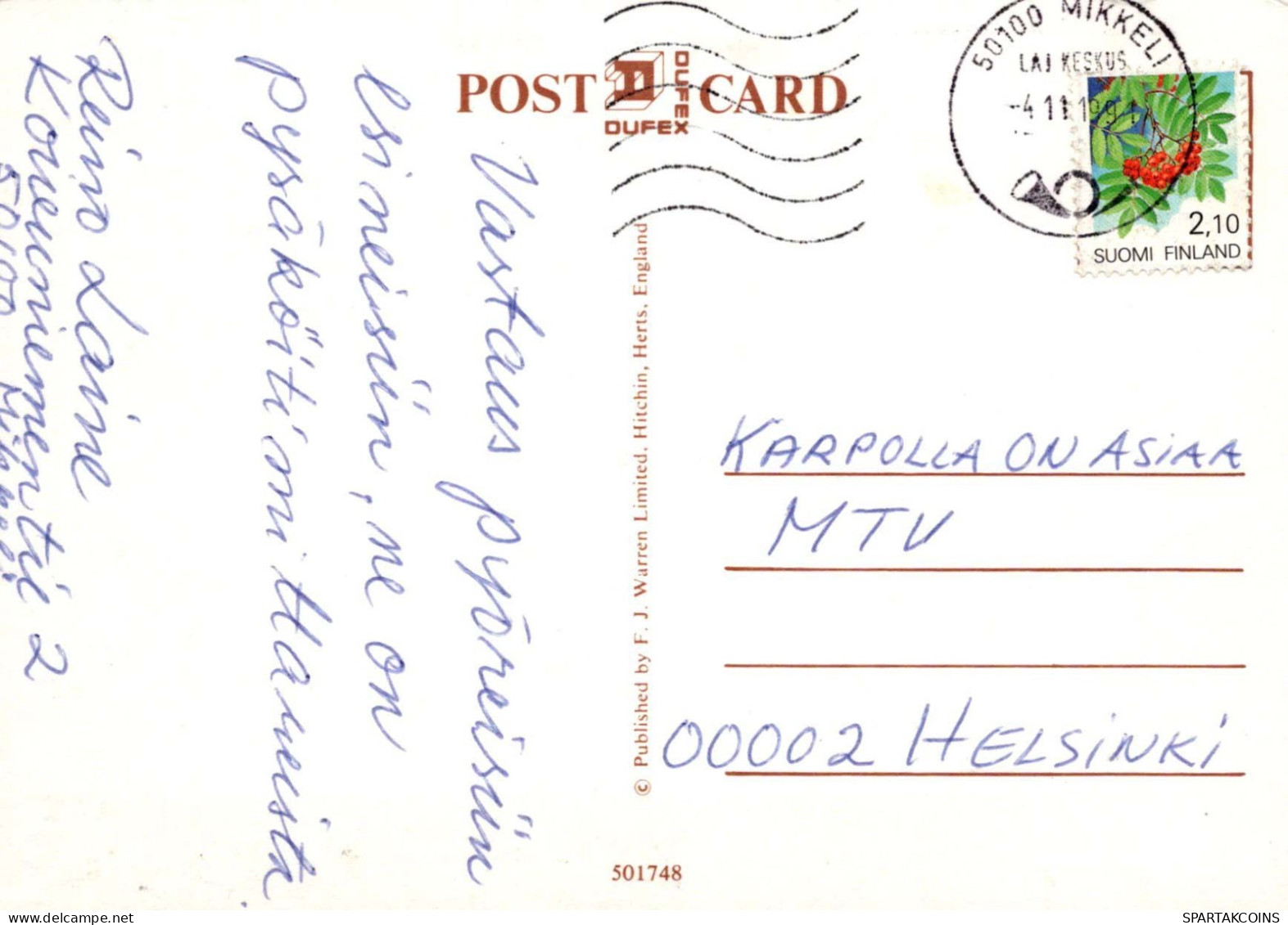 PINTURA LENTICULAR 3D Vintage Tarjeta Postal CPSM #PAZ111.ES - Paintings