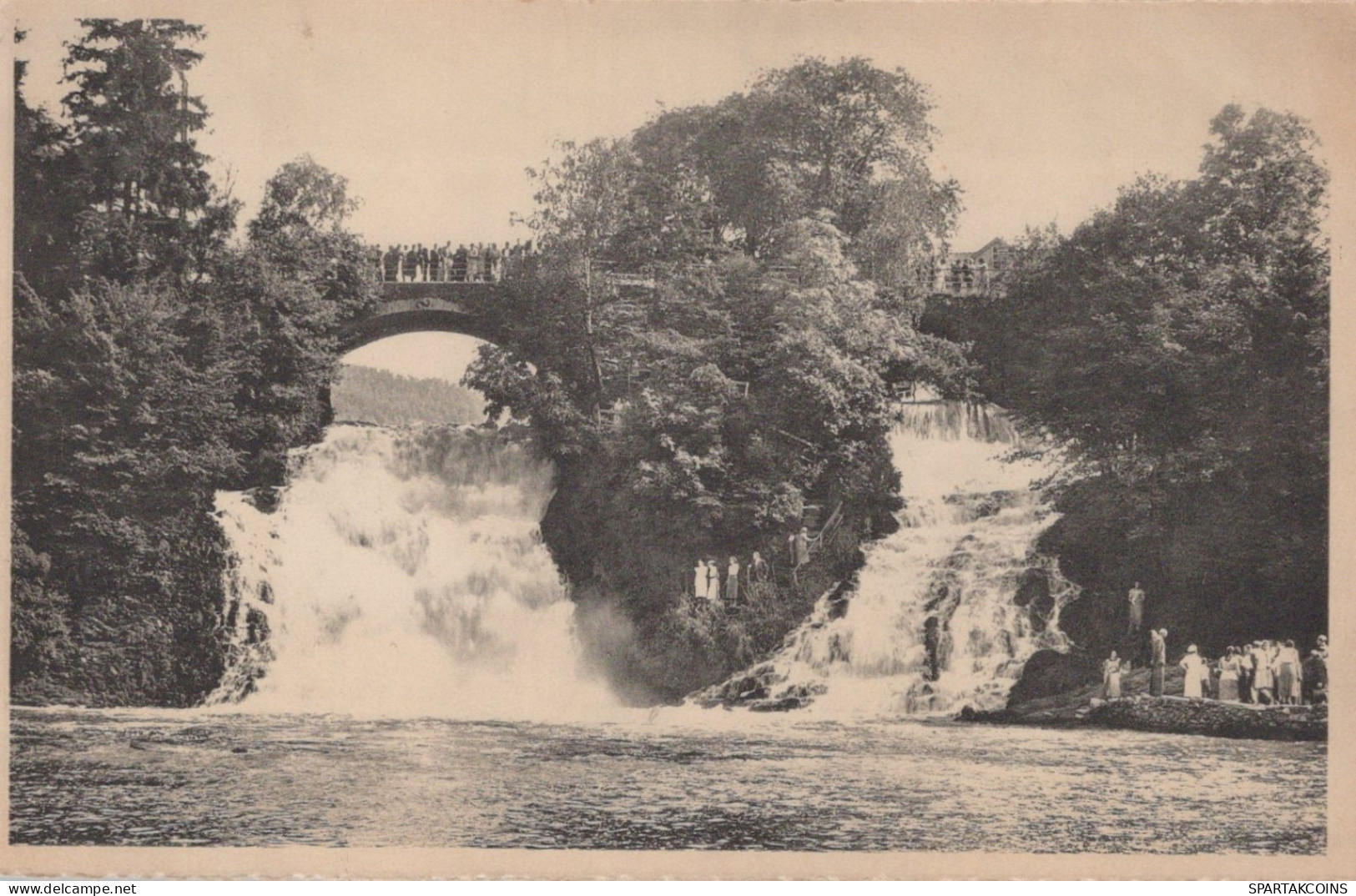 BELGIUM COO WATERFALL Province Of Liège Postcard CPA #PAD155.GB - Stavelot