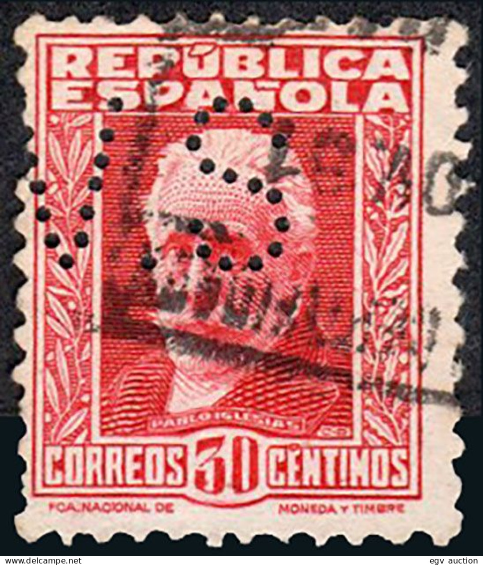 Madrid - Perforado - Edi O 669 - "V.S" (Librería) - Used Stamps