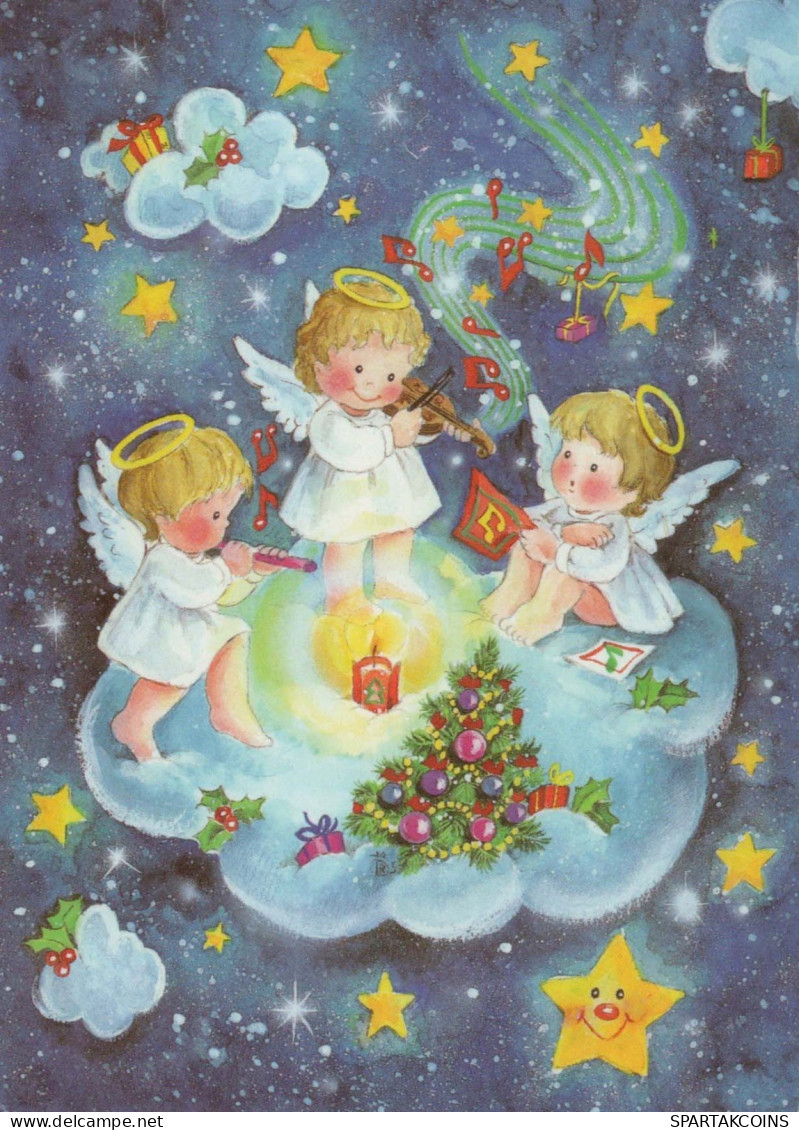 ANGEL Christmas Vintage Postcard CPSM #PBP423.GB - Engel