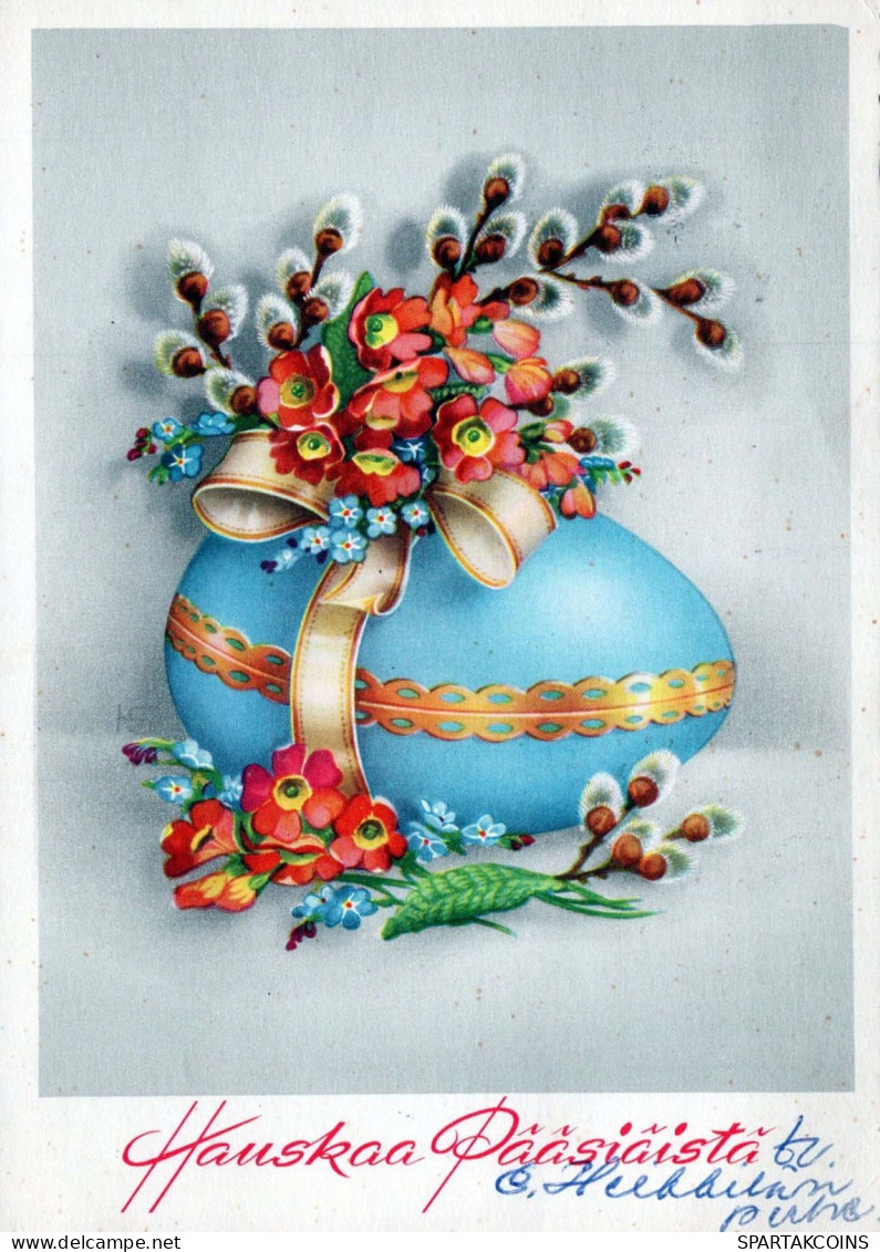 EASTER EGG Vintage Postcard CPSM #PBO171.GB - Ostern