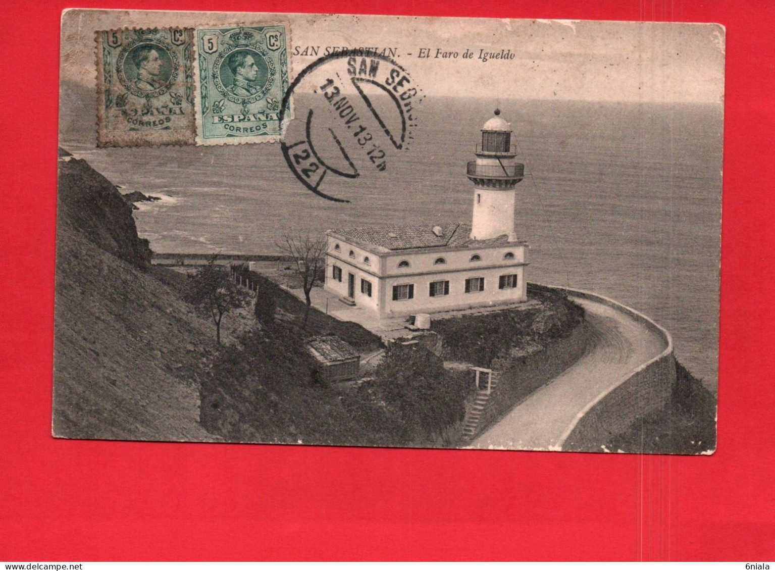 18678  San SEBASTIAN   " El Faro De Igueldo "  Phare - Leuchttürme