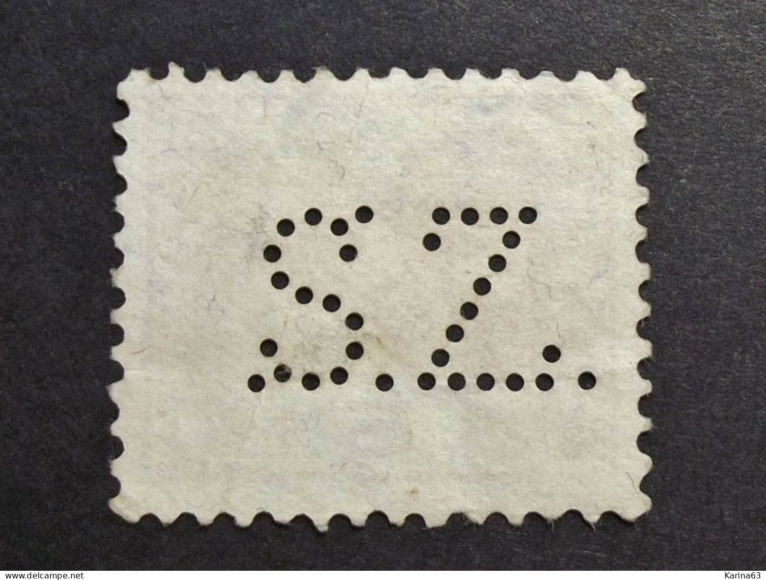 Suisse - Switzerland  - Perfin - Lochung - S.Z. -  Sparkasse Zug (Bank In Zug), Postfach 5261 - 1904 - 1922  - Cancelled - Perforadas