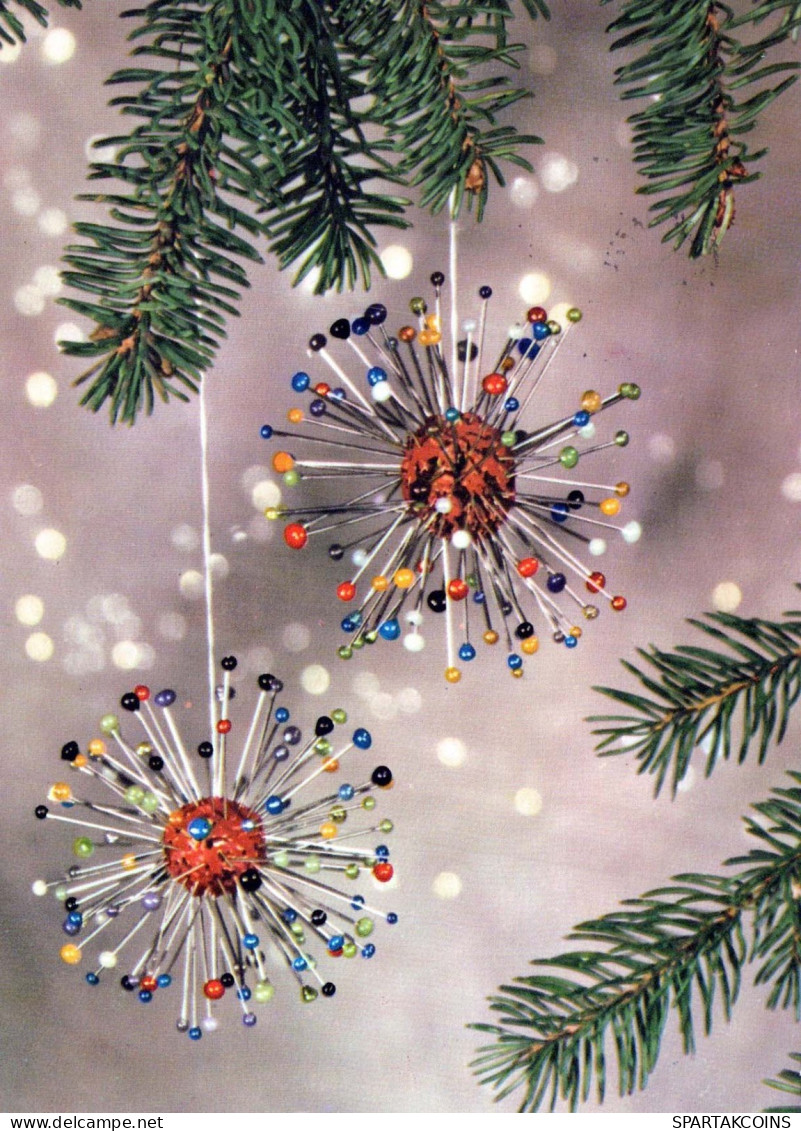 Happy New Year Christmas Vintage Postcard CPSM #PAT395.GB - Año Nuevo