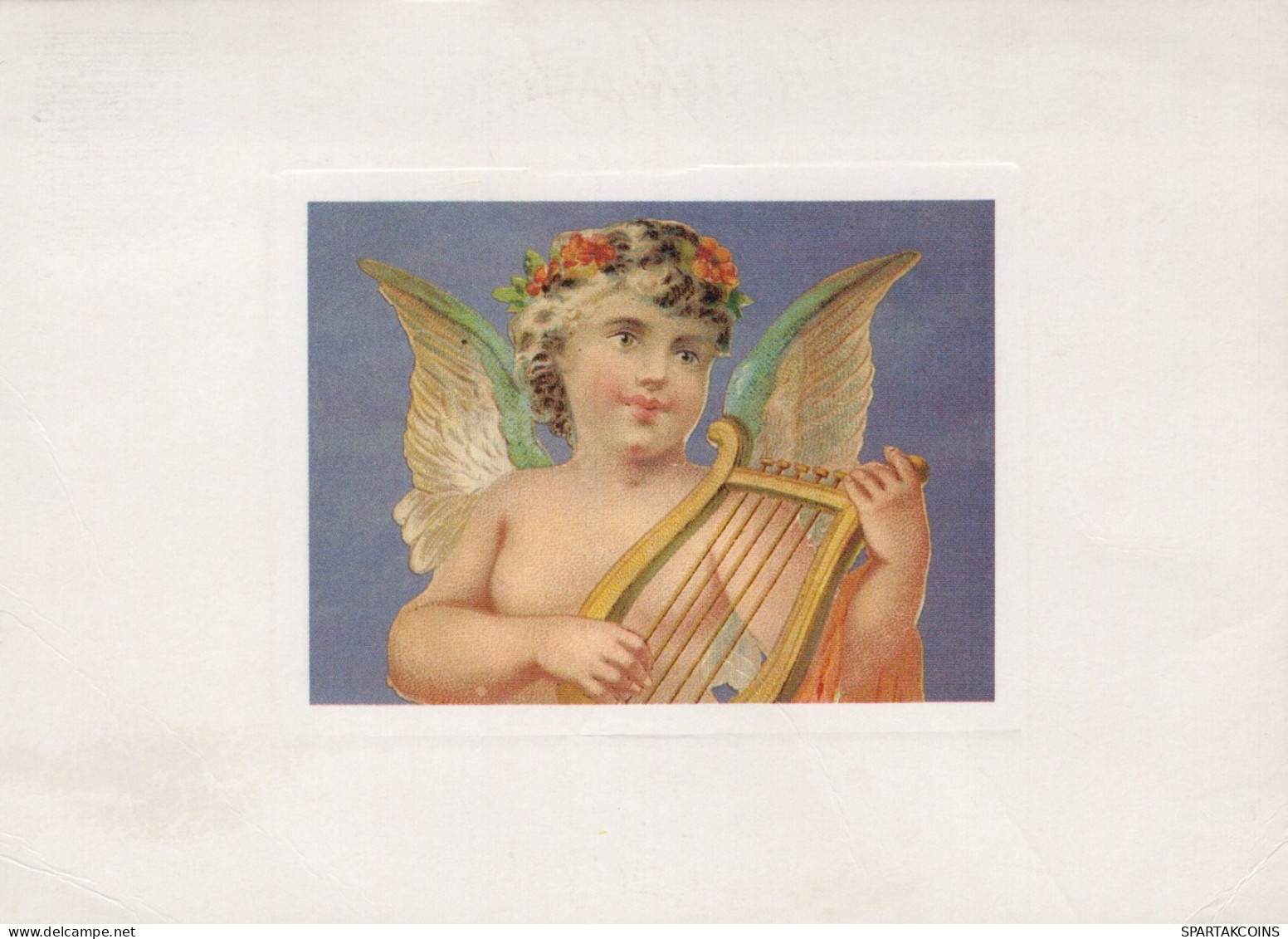 ANGEL CHRISTMAS Holidays Vintage Postcard CPSM #PAH326.GB - Engel