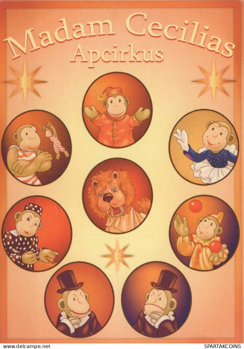 SCIMMIA Animale Vintage Cartolina CPSM #PBR970.IT - Monos
