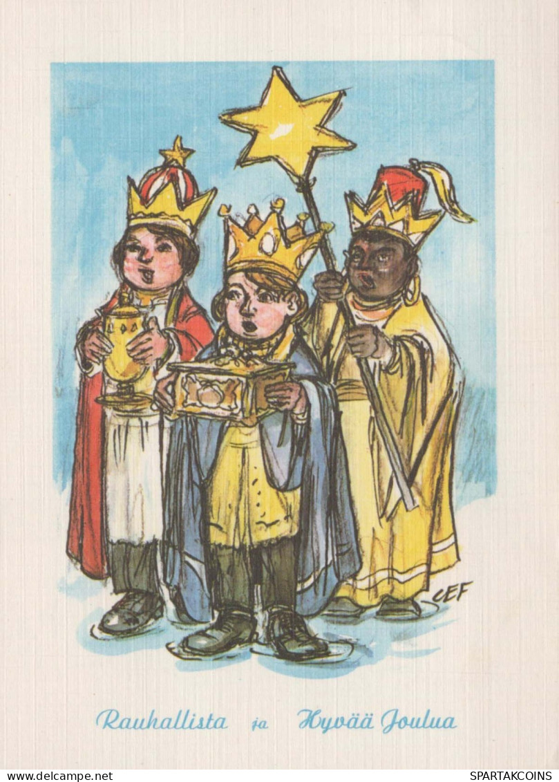 SAINT Gesù Bambino Cristianesimo Religione Vintage Cartolina CPSM #PBP814.IT - Other & Unclassified