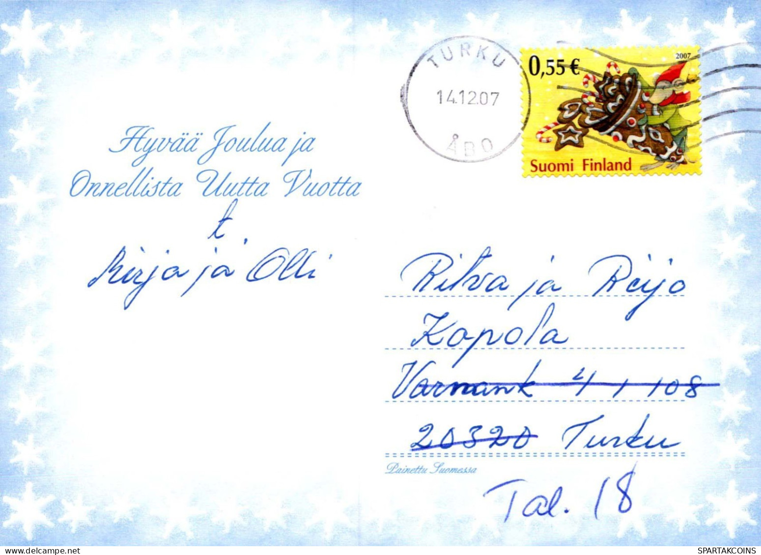 Buon Anno Natale Vintage Cartolina CPSM #PAU820.IT - New Year