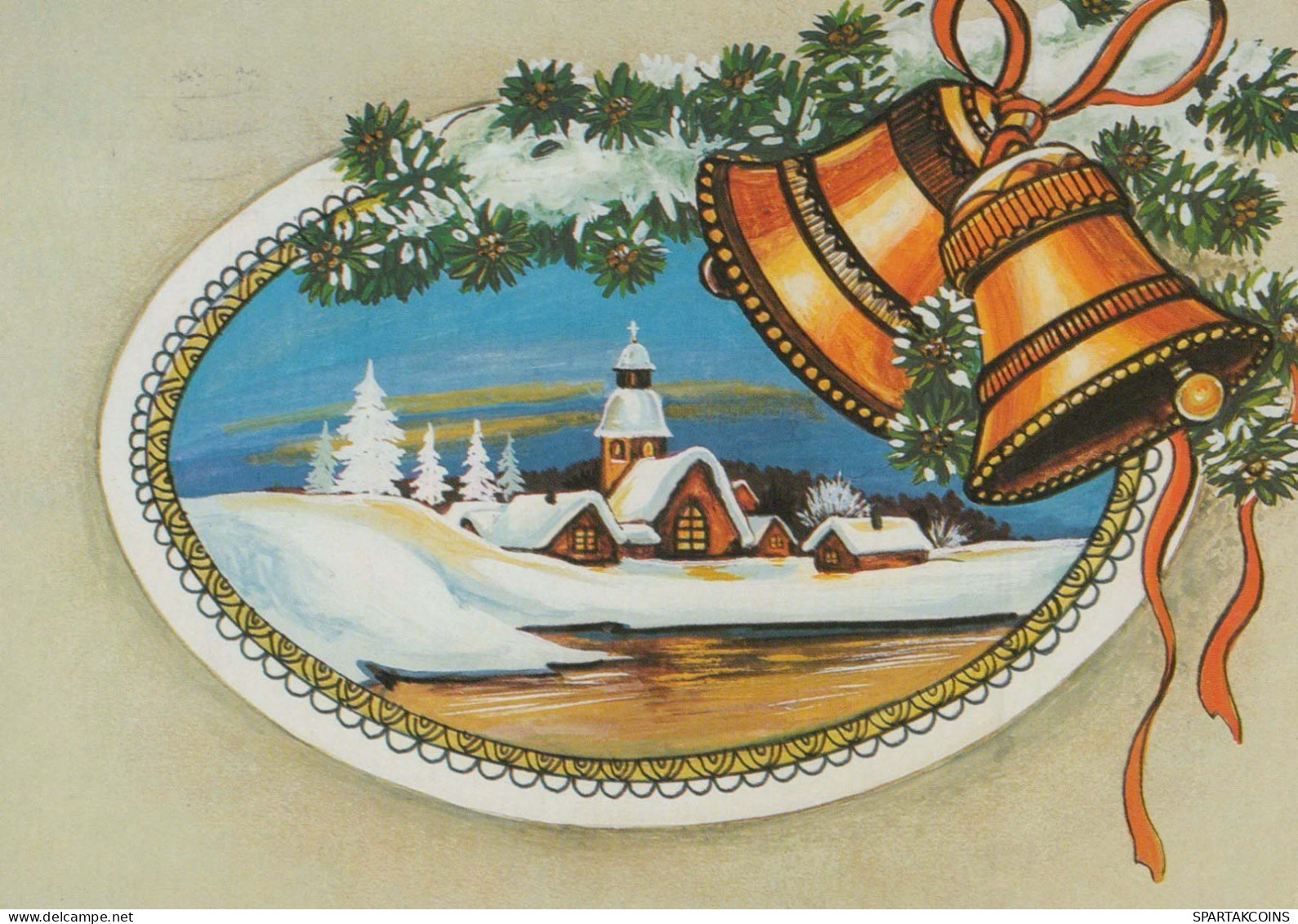 Buon Anno Natale Vintage Cartolina CPSM #PAT023.IT - Nouvel An