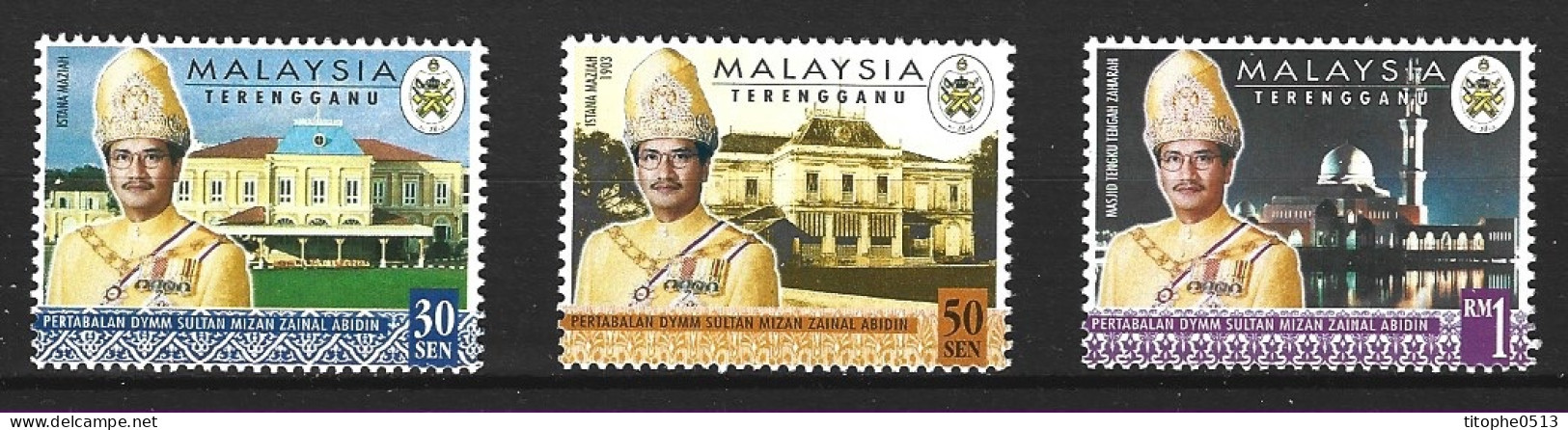 MALAISIE TRENGGANU. N°128-30 De 1999. Sultan. - Islam