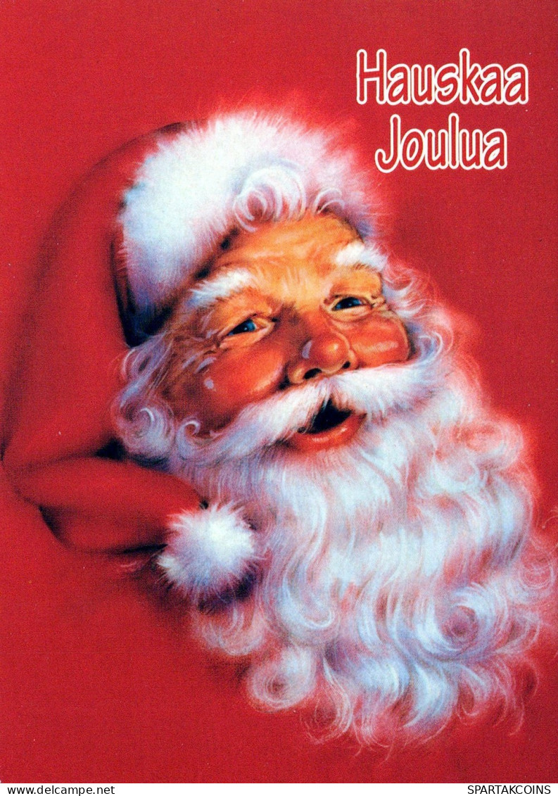 BABBO NATALE Natale Vintage Cartolina CPSM #PAJ814.IT - Kerstman