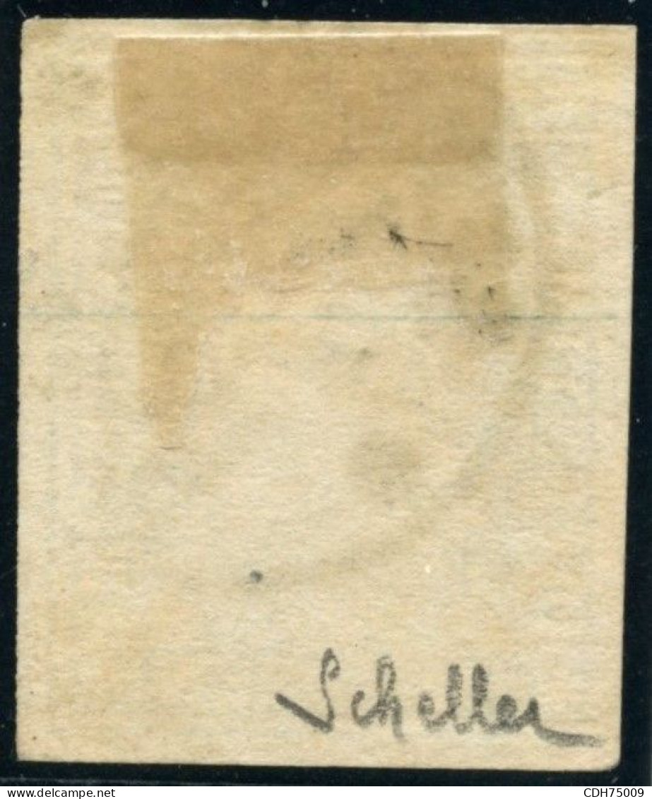 SUISSE - SBK 26G  40 RAPPEN VERT HELVETIA  ASSISE - OBLITERE - SIGNE SCHELLER - Used Stamps