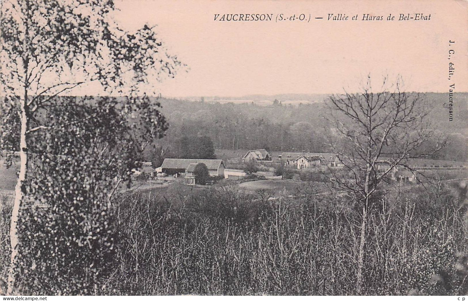 Vaucresson - Vallée Et Haras De  Bel Abat -  CPA °J - Vaucresson