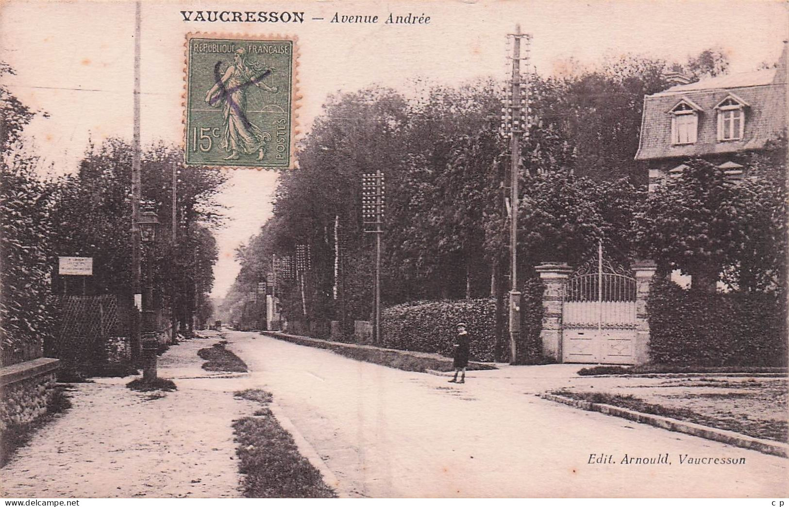 Vaucresson - Avenue Andrée -  CPA °J - Vaucresson