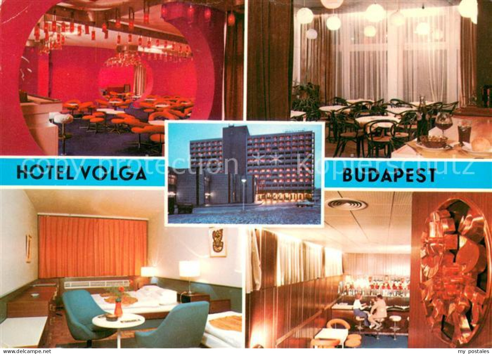 73638141 Budapest Hotel Volga Gastraeume Bar Budapest - Ungarn