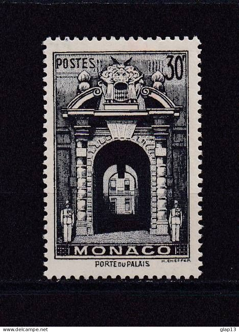 MONACO 1951 TIMBRE N°370 NEUF AVEC CHARNIERE VUES - Unused Stamps