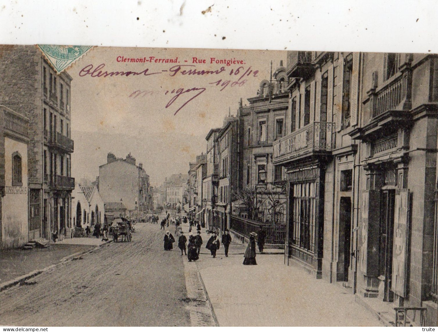 CLERMONT-FERRAND RUE FONTGIEVE - Clermont Ferrand