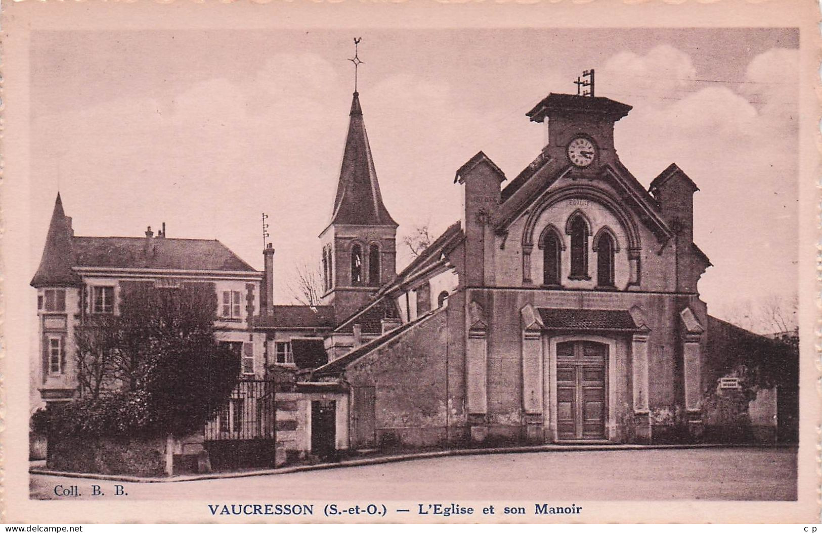 Vaucresson - L'Eglise Et Son Manoir  -  CPA °J - Vaucresson