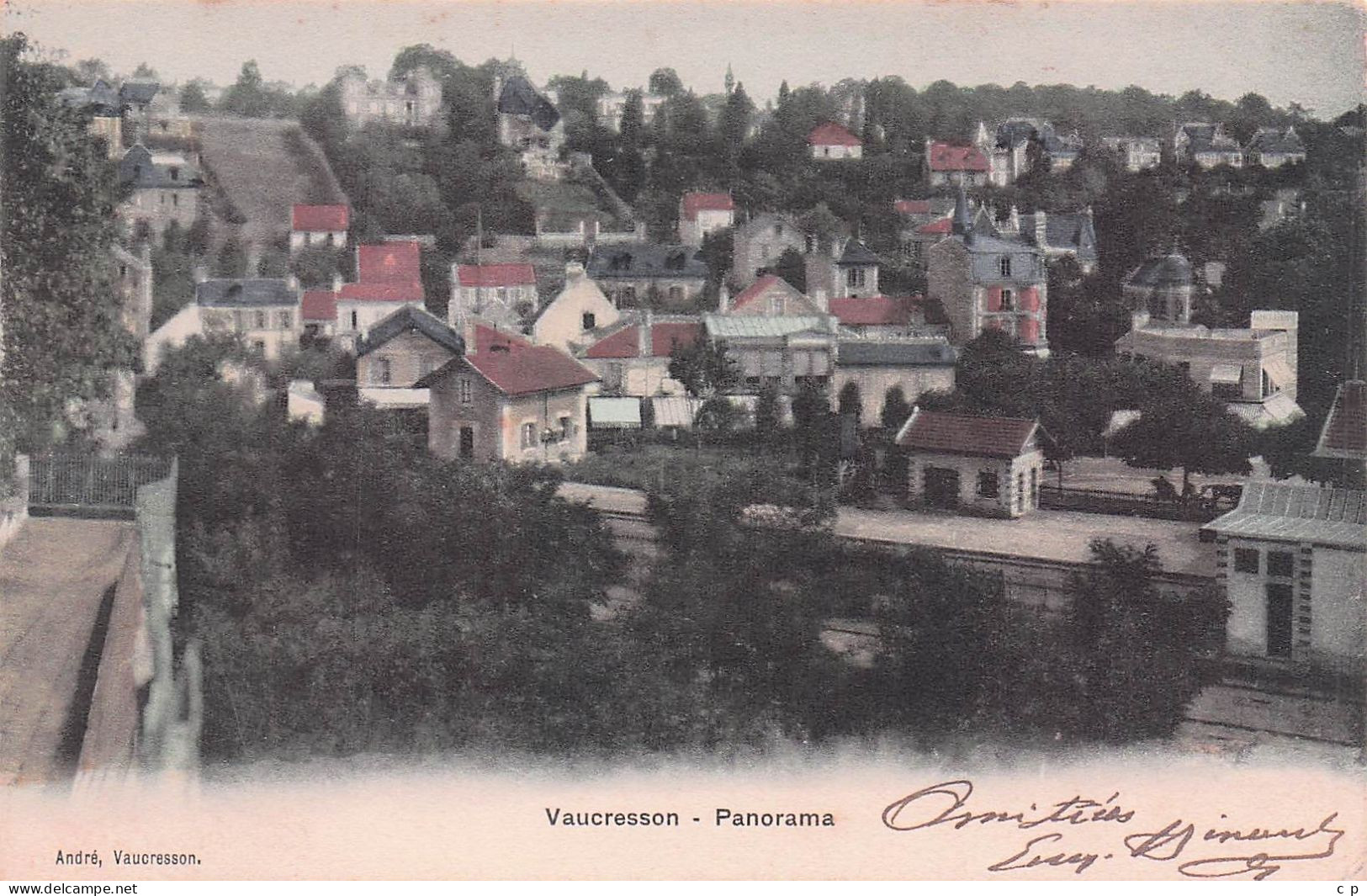 Vaucresson - Panorama -   Gare -  CPA °J - Vaucresson