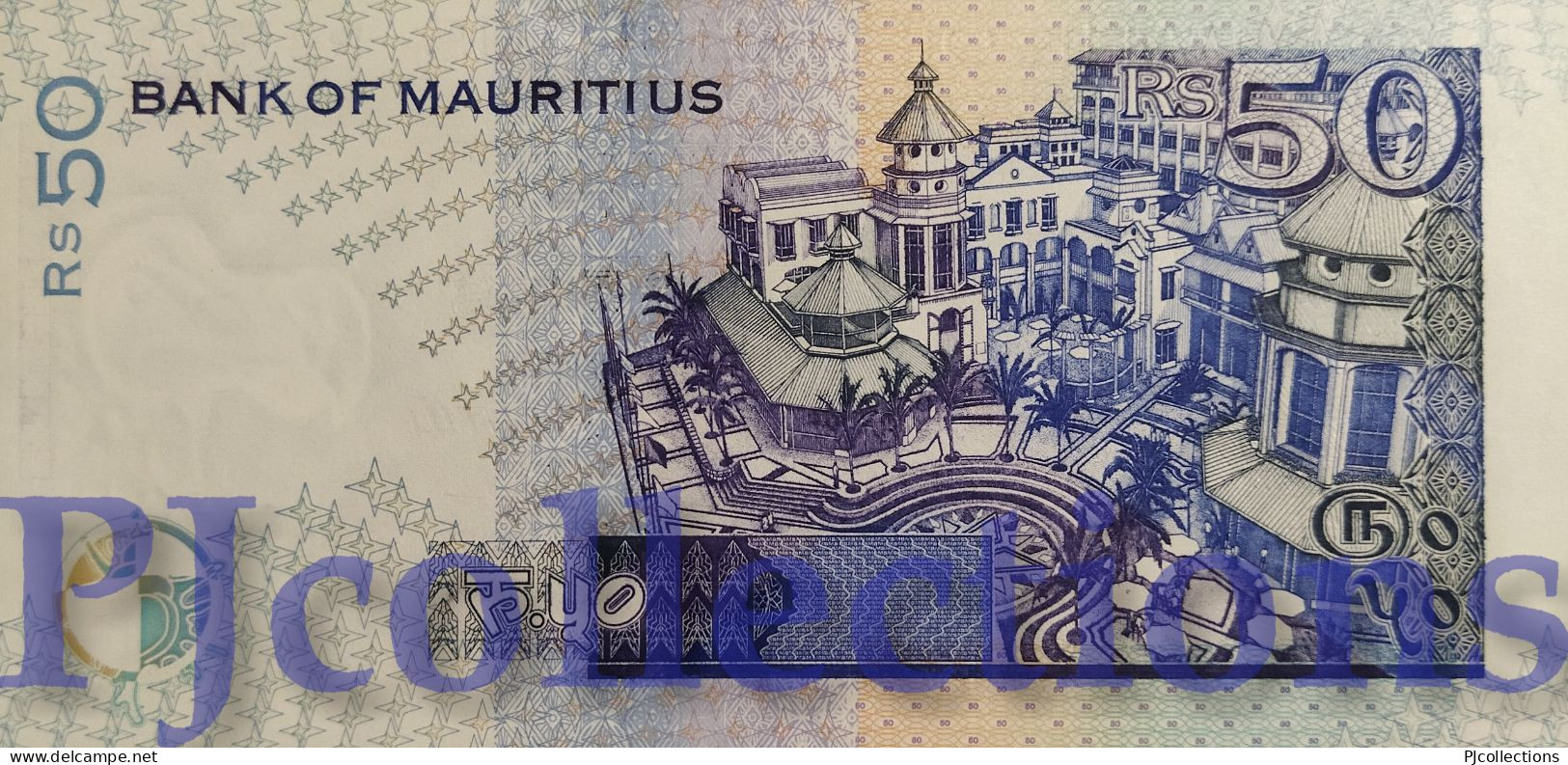 MAURITIUS 50 RUPEES 1998 PICK 43 UNC - Mauricio