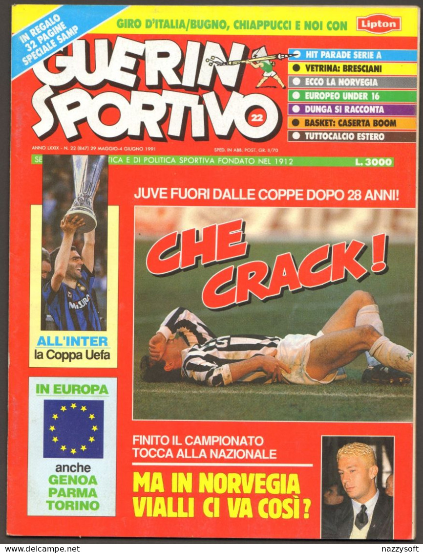 Guerin Sportivo 1991 N°22 - Sports