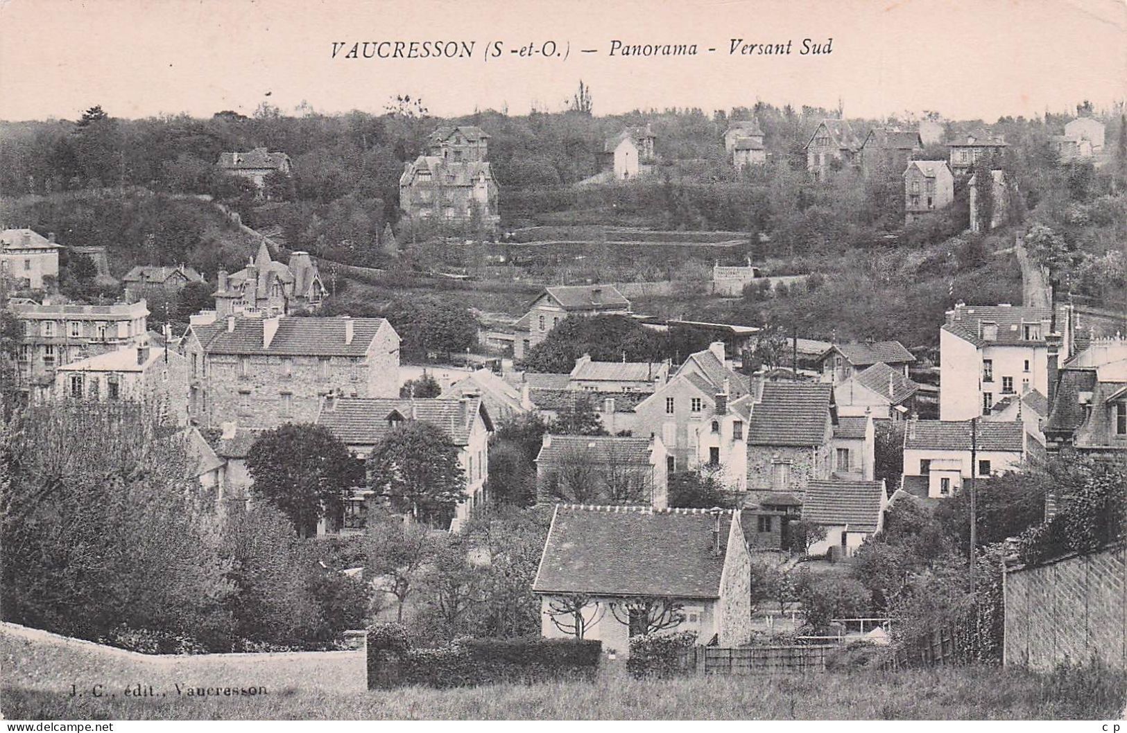 Vaucresson - Panorama - Versant Sud  -  CPA °J - Vaucresson