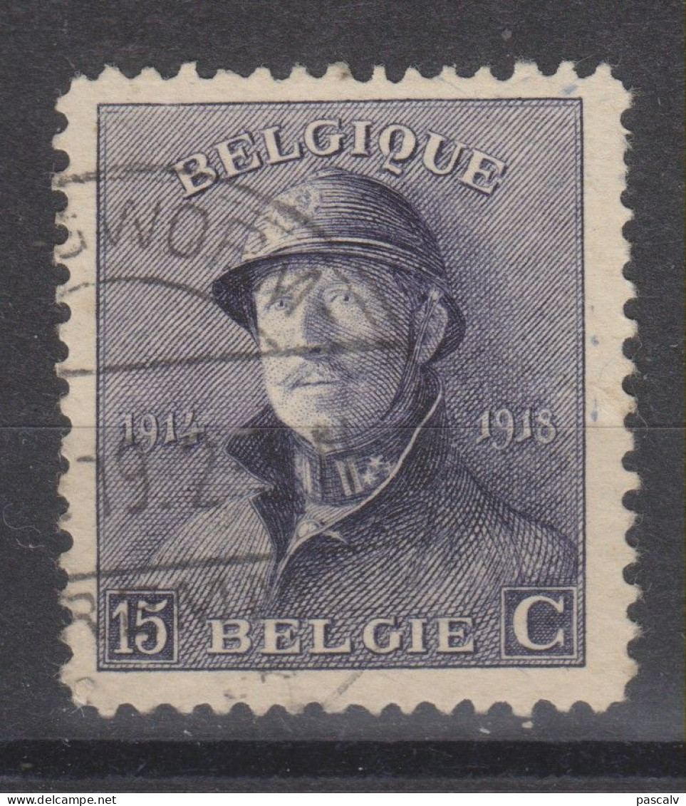 COB 169 Oblitération Centrale Cachet Pont WAREMME - 1919-1920 Trench Helmet