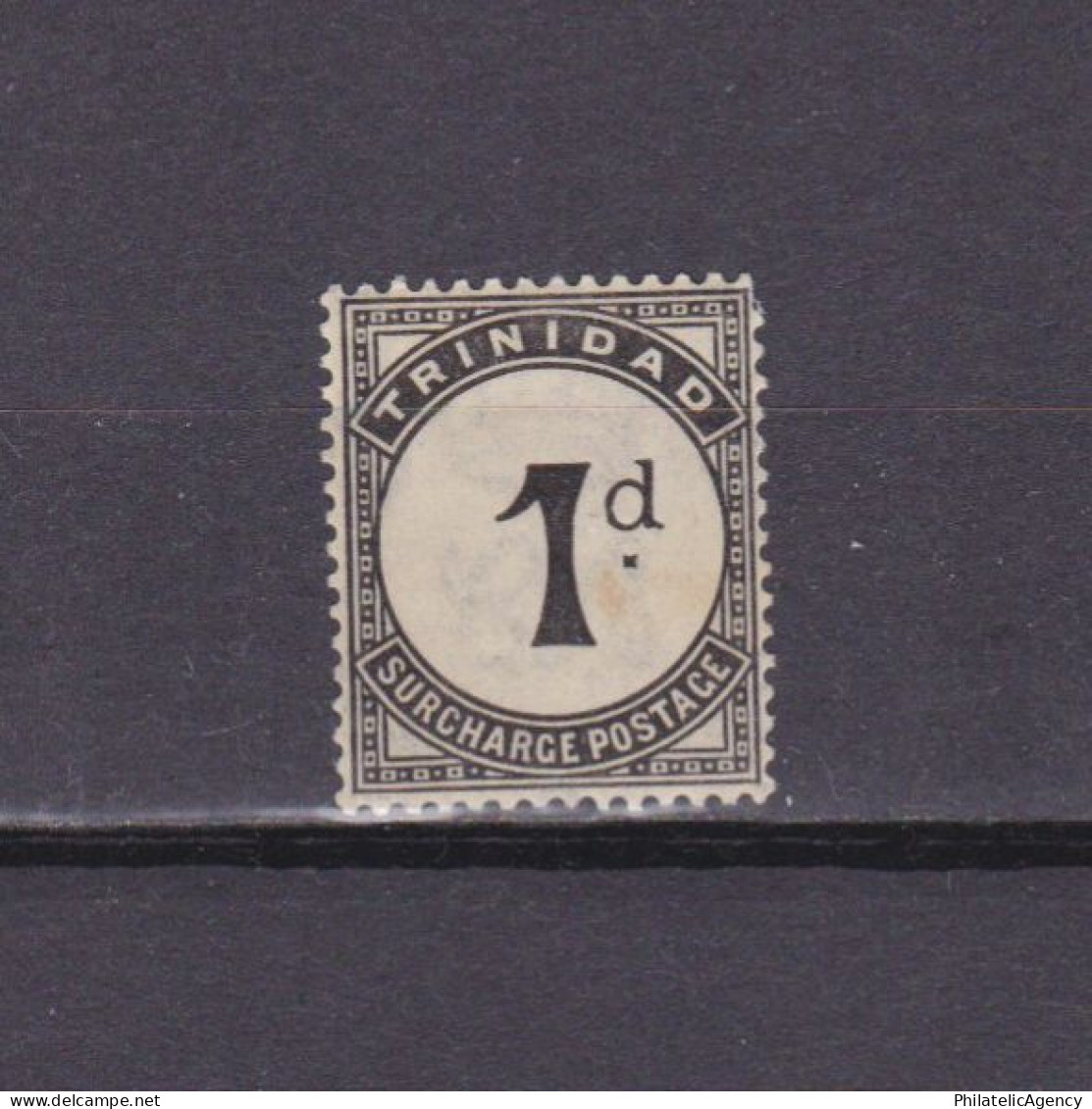 TRINIDAD & TOBAGO 1923, SG #D18, Wmk Mult Script CA, MH - Trinidad Y Tobago