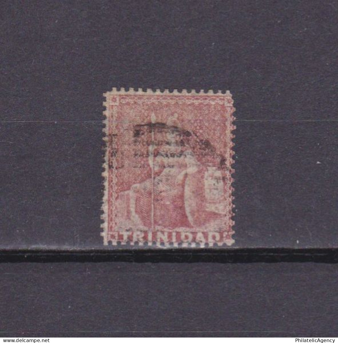 TRINIDAD 1860, SG #46, CV £55, No Wmk, Used - Trinidad En Tobago (...-1961)