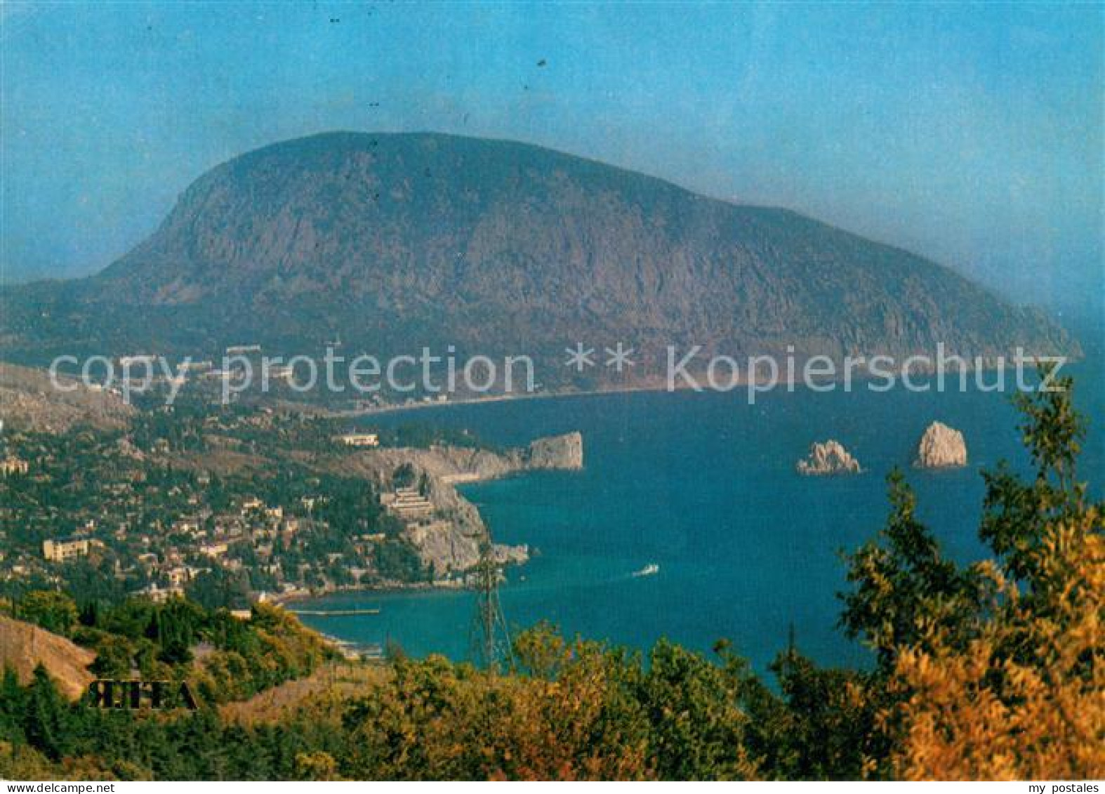 73637918 Yalta Jalta Krim Crimea View Of The Bear Mountain  - Ukraine