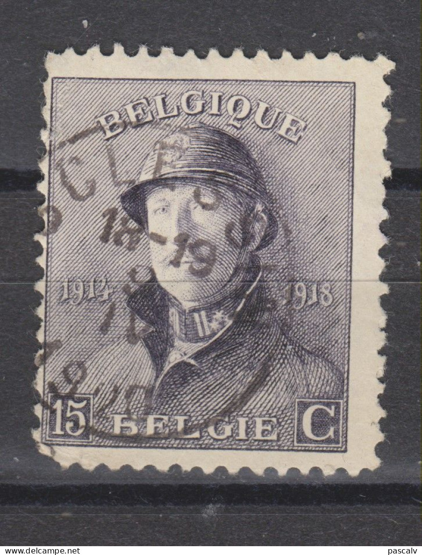 COB 169 Oblitération Centrale SCLESSIN - 1919-1920 Roi Casqué