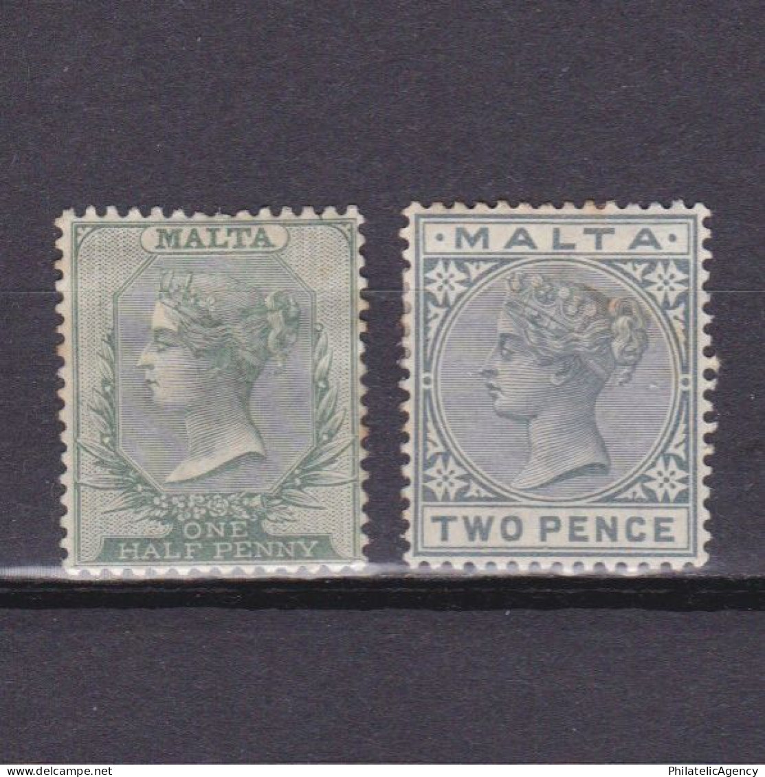 MALTA 1885, SG #20-23, CV £18, Part Set, MH - Malta (...-1964)