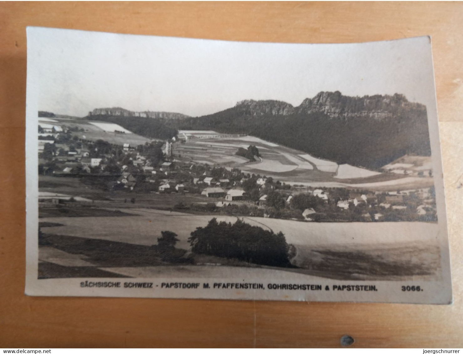 Papstdorf über Königstein - 1950 - Koenigstein (Saechs. Schw.)