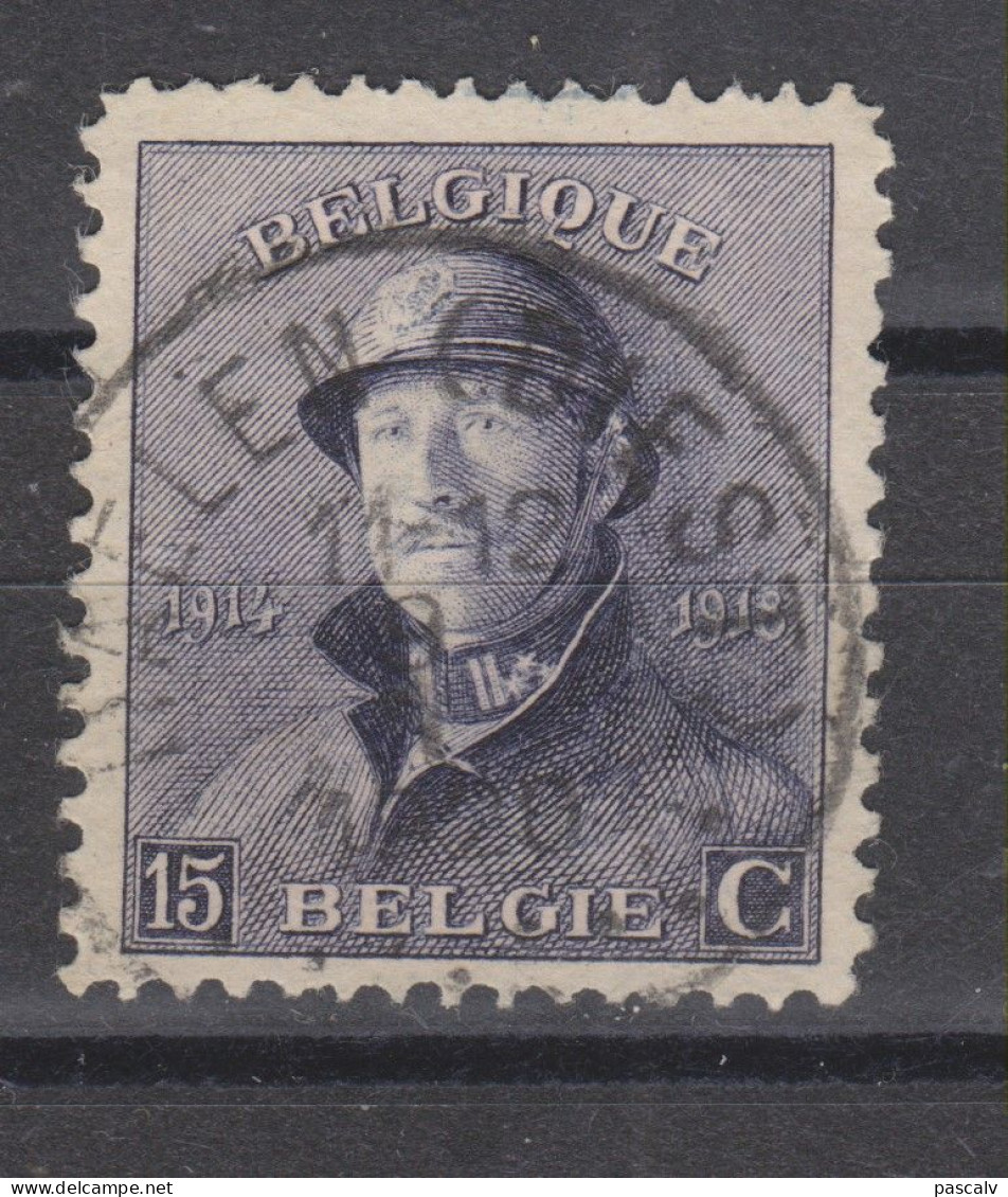 COB 169 Oblitération Centrale HAELEN (DIEST) - 1919-1920 Behelmter König
