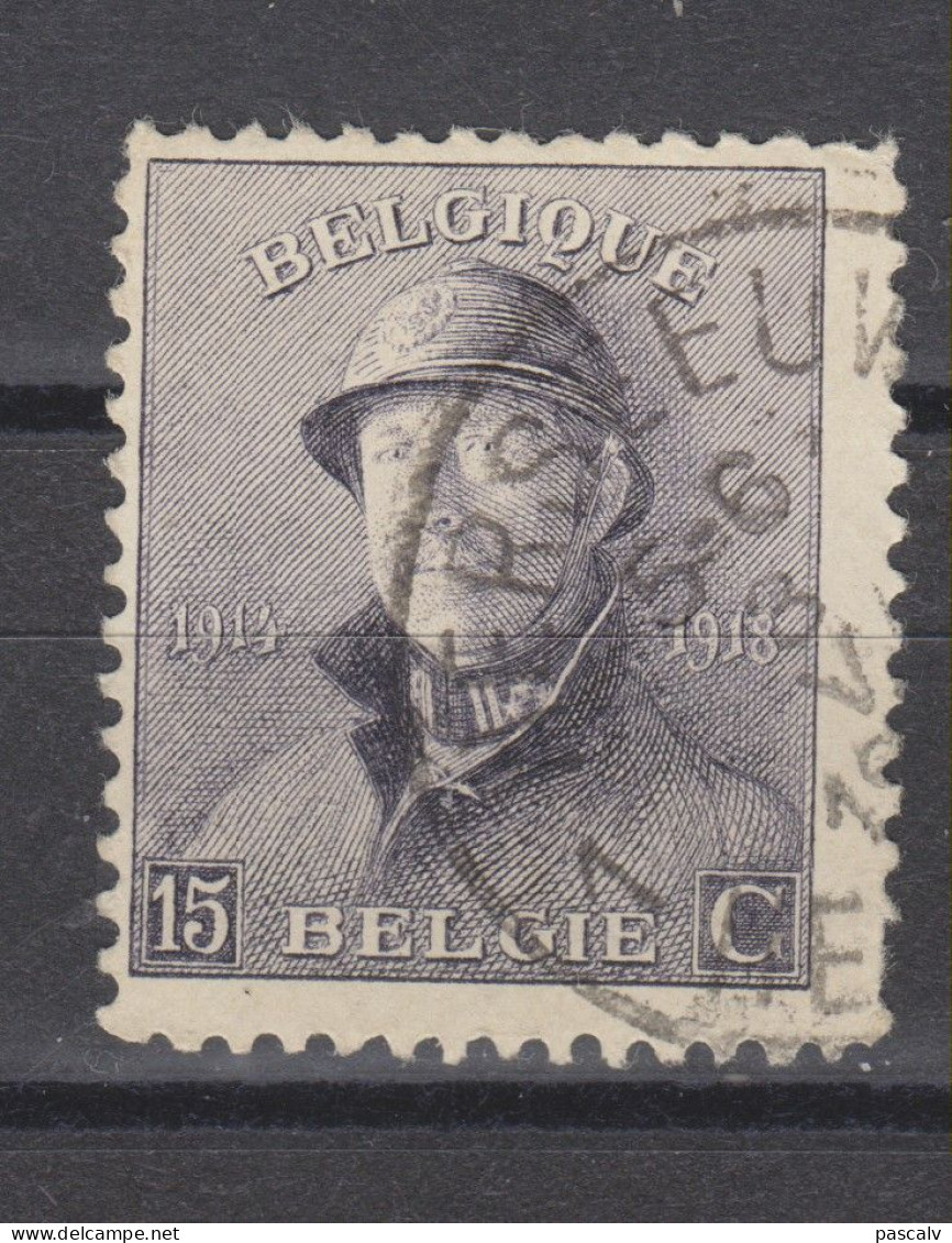 COB 169 Oblitération Centrale HERSEEUW - HERSEAUX - 1919-1920 Roi Casqué