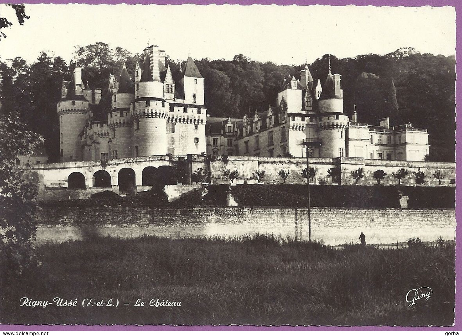 *CPSM  - 37 - RIGNY-USSE - Château D'Ussé - Le Château De "La Belle Au Bois Dormant" - Autres & Non Classés