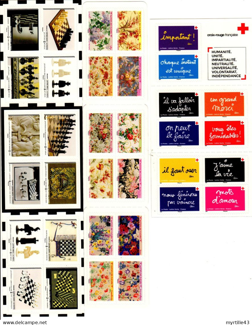 VENDU SOUS LA FACIALE - Lot De 8 Carnets De 2021 - Postzegelboekjes