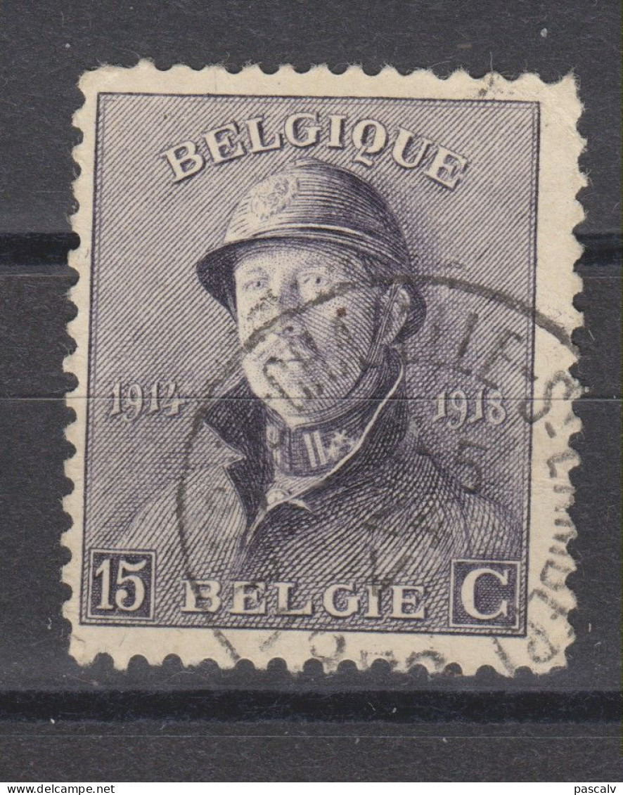 COB 169 Oblitération Centrale LASNE-CHAPELLE-ST-LAMBERT - 1919-1920 Albert Met Helm