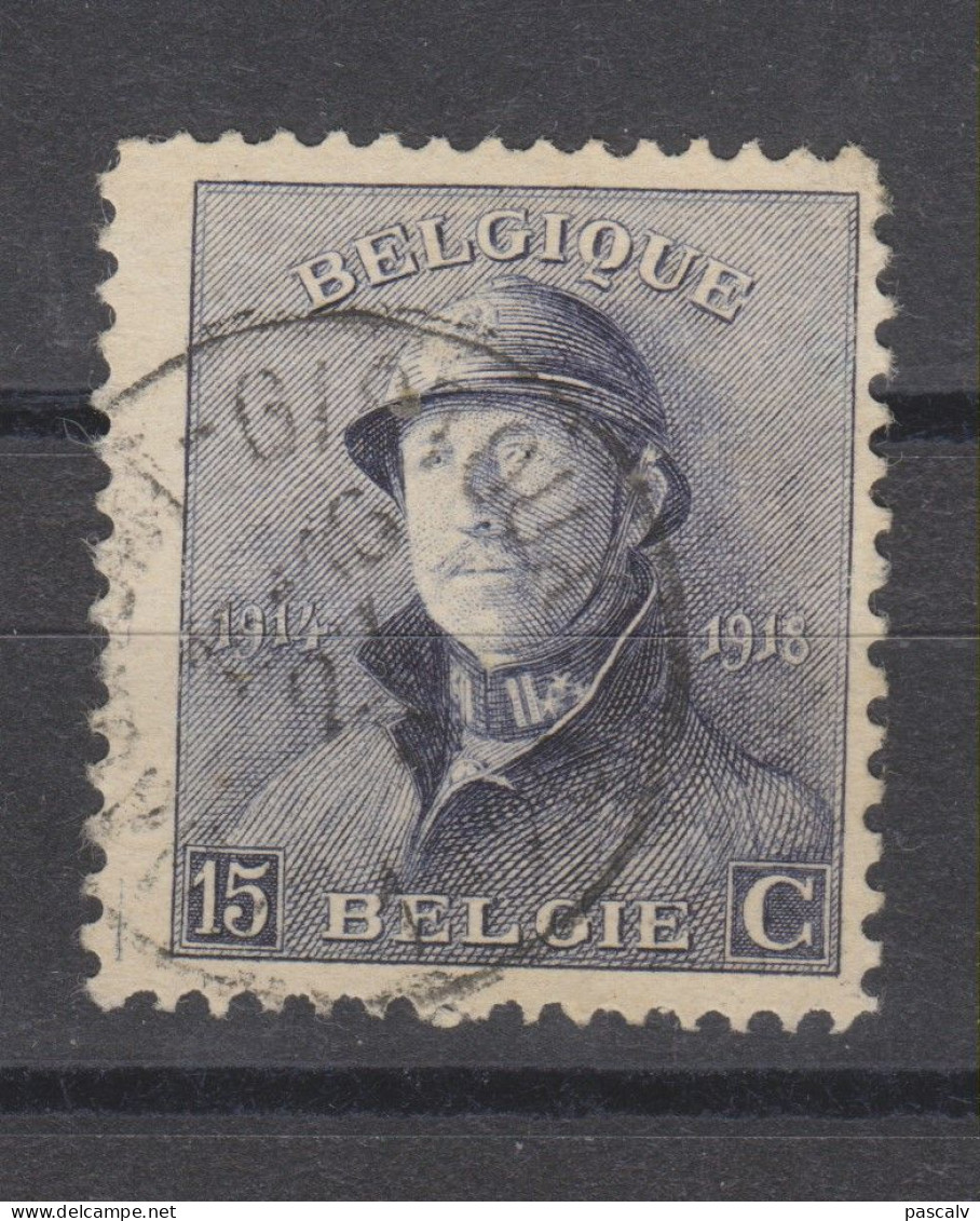 COB 169 Oblitération Centrale CHAUMONT-GISTOUX - 1919-1920 Behelmter König