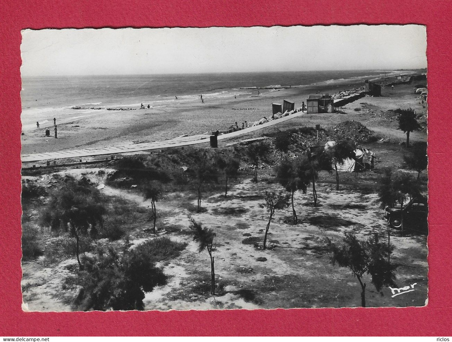 LES SAINTES MARIE DE LA MER - 13 - La Grande Plage - 1952 - Saintes Maries De La Mer