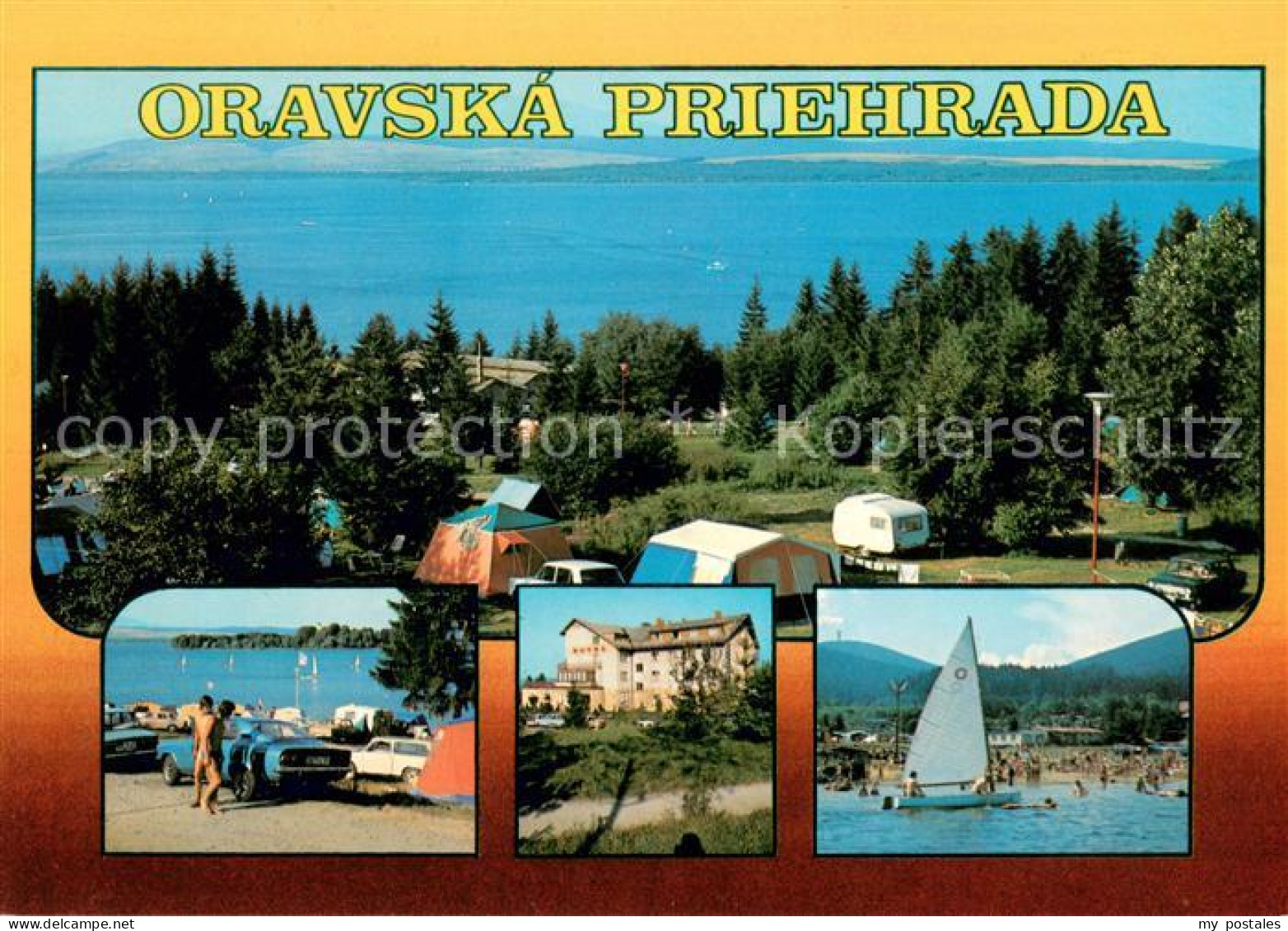 73637465 Oravska Priehrada Campingplatz Stausee Hotel Goral Orava Stausee Oravsk - Slowakei